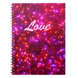 Rosy Sparkle ' Love' Notitieboek/Journal Notitieboek
