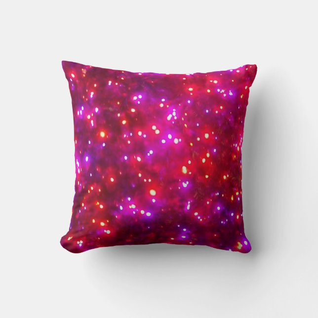 'Rosy Sparkle' Worpkussen Kussen (Voorkant)