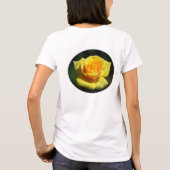 Rosy Yellow Rose Shirt (Achterkant)