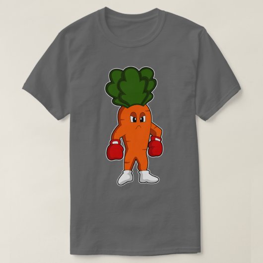 rot als Boxer met Bokshandschoenen T-shirt (Design voorkant)