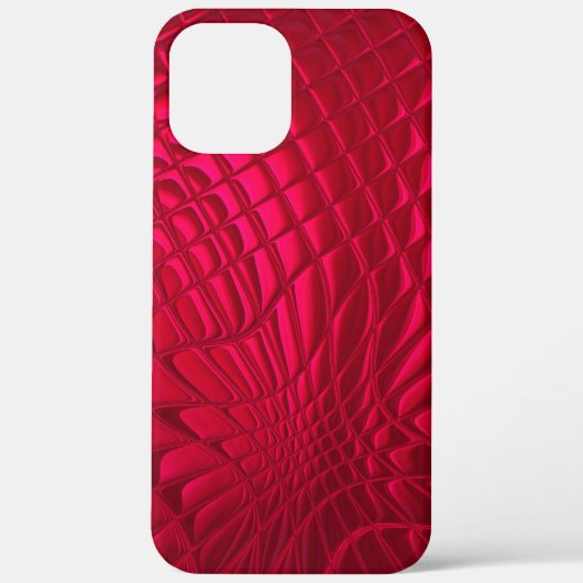 Rot gemustert Case-Mate iPhone case (Achterkant)