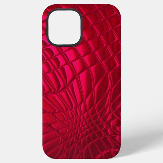Rot gemustert iPhone hoesje (Achterkant)