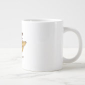 Rot maar schattig grote koffiekop (Rechts)
