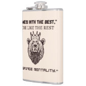 "Rot met de besten, sterf als de rest - wreek me Heupfles (Links)