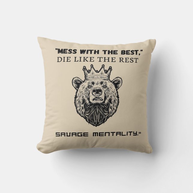 "Rot met de besten, sterf als de rest - wreek me Kussen (Voorkant)