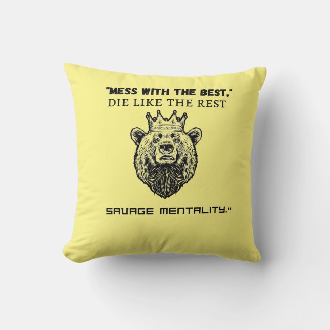 "Rot met de besten, sterf als de rest - wreek me Kussen (Voorkant)