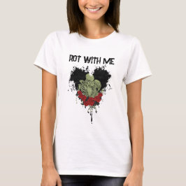 Rot met me Skeleton T-shirt