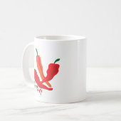 Rot op! Chili Peppers Coffee-Mok Koffiemok (Voorkant links)