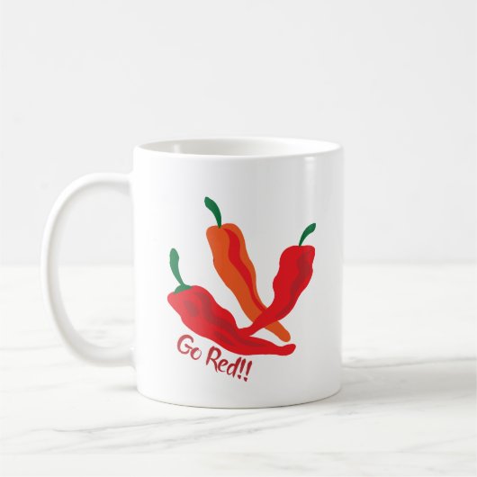 Rot op! Chili Peppers Coffee-Mok Koffiemok (Links)