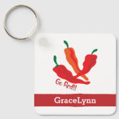 Rot op! Chili Peppers Sleutelhanger (Voorkant)