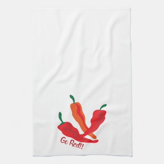 Rot op! Chili Peppers Theedoek (Verticaal)