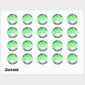 Rot Op Lyme Ziekte Middenvinger Stickers (Vel)