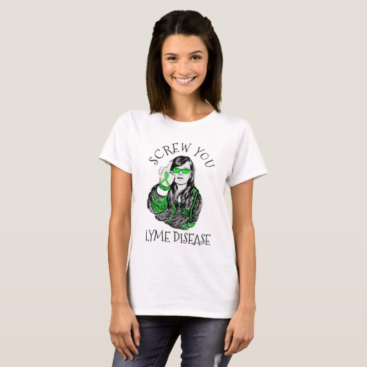 Rot Op Lyme Ziekte T-shirt (Voorkant volledig)