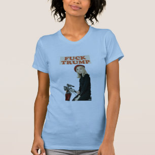 Rot op trump babyblauw t-shirt