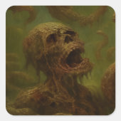 Rot Vierkante Sticker (Voorkant)