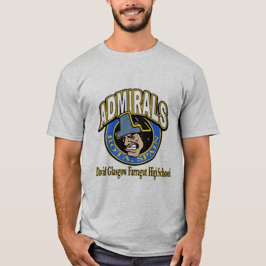 Rota Admirals t-shirt (Voorkant)