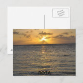 Rota Sunset Briefkaart (Voorkant / Achterkant)