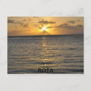 Rota Sunset Briefkaart