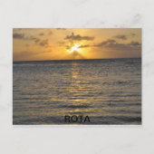 Rota Sunset Briefkaart (Voorkant)