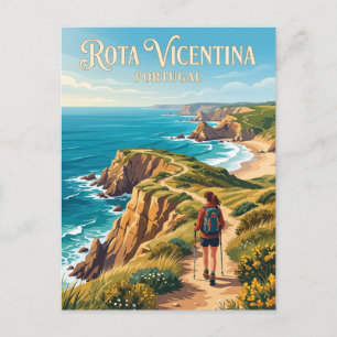 Rota Vicentina Portugal Briefkaart