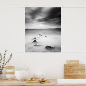 Rotachtig en melkachtig zee poster (Keuken)