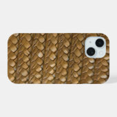Rotan Vlechtwerk iPhone 15 Case (Achterkant horizontaal)