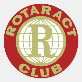Rotaract Logo Ronde Sticker