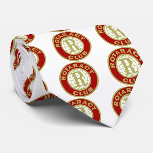 Rotaract Logo Stropdas (Opgerold)