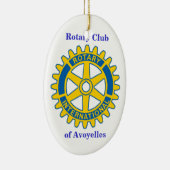 Rotary Club van Avoyelles Keramisch Ornament (Rechts)