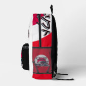 Rotary Drift RX-7 - Japanse straatlegende Bedrukte Rugzak (Rechts)