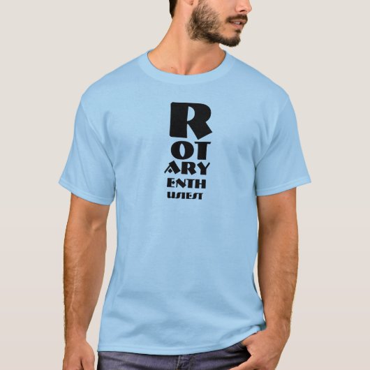 Rotary Enthusiest T Shirt (Voorkant)