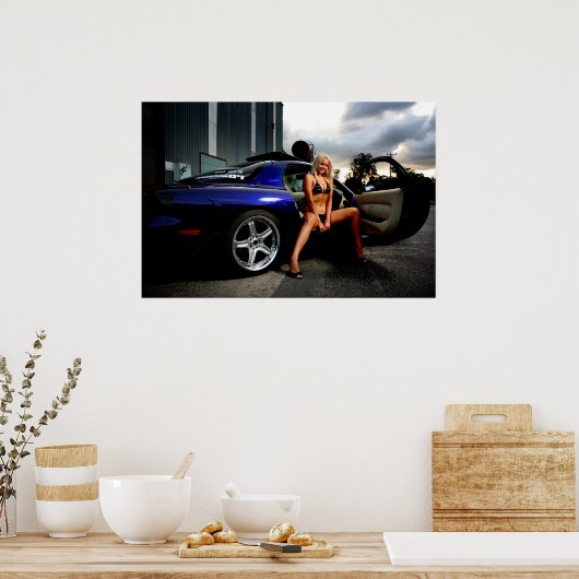 Rotary Girl Poster (Keuken)