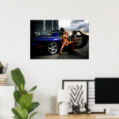 Rotary Girl Poster (Thuiskantoor)