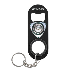 Rotary Mini Bottle Opener met Sleutelhanger Flessenopener