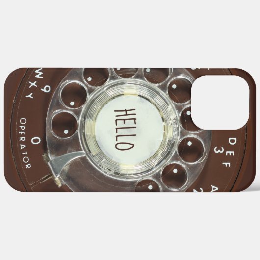 Rotary Phone Kijk Case-Mate iPhone Case (Achterkant / Rechts)