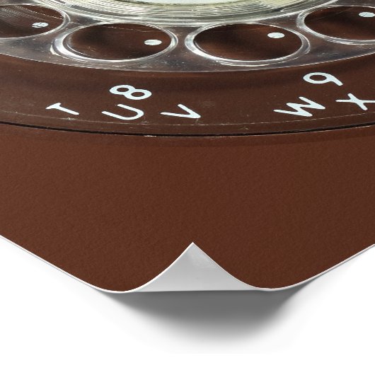 Rotary Phone Kijk Poster (Hoek)