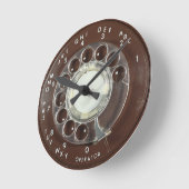 Rotary Phone Kijk Ronde Klok (Hoek)