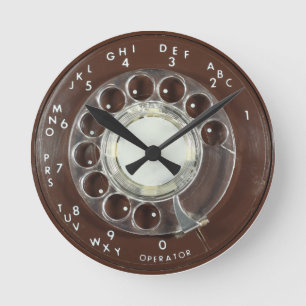 Rotary Phone Kijk Ronde Klok