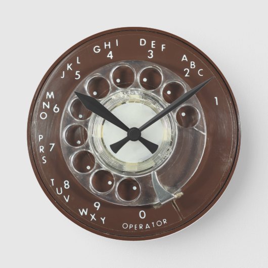 Rotary Phone Kijk Ronde Klok (Voorkant)