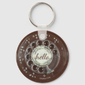 Rotary Phone Kijk Sleutelhanger (Voorkant)