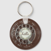 Rotary Phone Kijk Sleutelhanger (Voorkant)