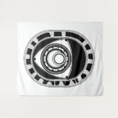 Rotary Wandkleed (Voorkant (horizontaal))