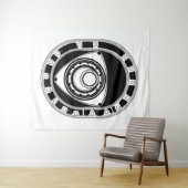 Rotary Wandkleed (In Situ (horizontaal))