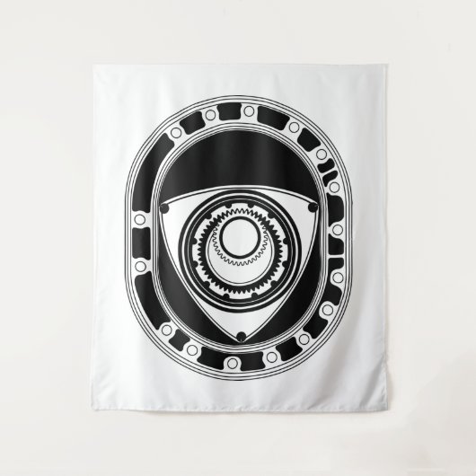 Rotary Wandkleed (Voorkant)