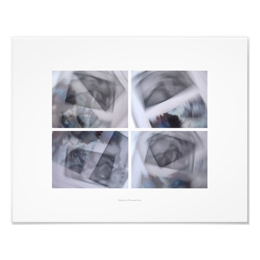 Rotaties conceptuele fotografie afdrukken foto afdruk (Voorkant)