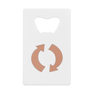 Rotatiesijlen Creditkaart Flessenopener