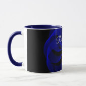 Rotating Blue Accent Geometric Coffee Mug Mok (Links)