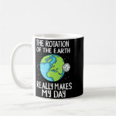 Rotation Of The Earth Makes My Day Funny Science  Koffiemok (Links)