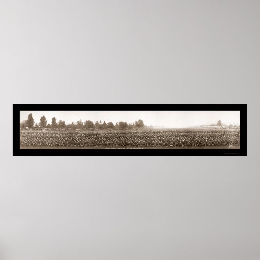 ROTC Fort Myer WWI Foto 1917 Poster (Voorkant)