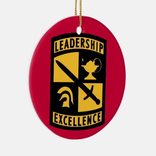 ROTC kerstversiering Keramisch Ornament (Rechts)